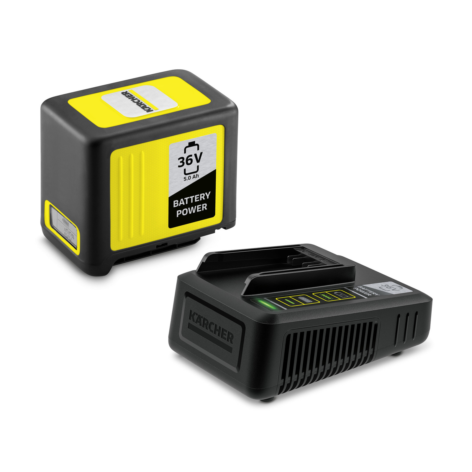 KARCHER STARTER KIT BATTERY 36/50: batteria 36/50 + caricabatterie